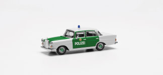Herpa 097208 - H0 - Mercedes-Benz Heckflosse Polizei Hamburg